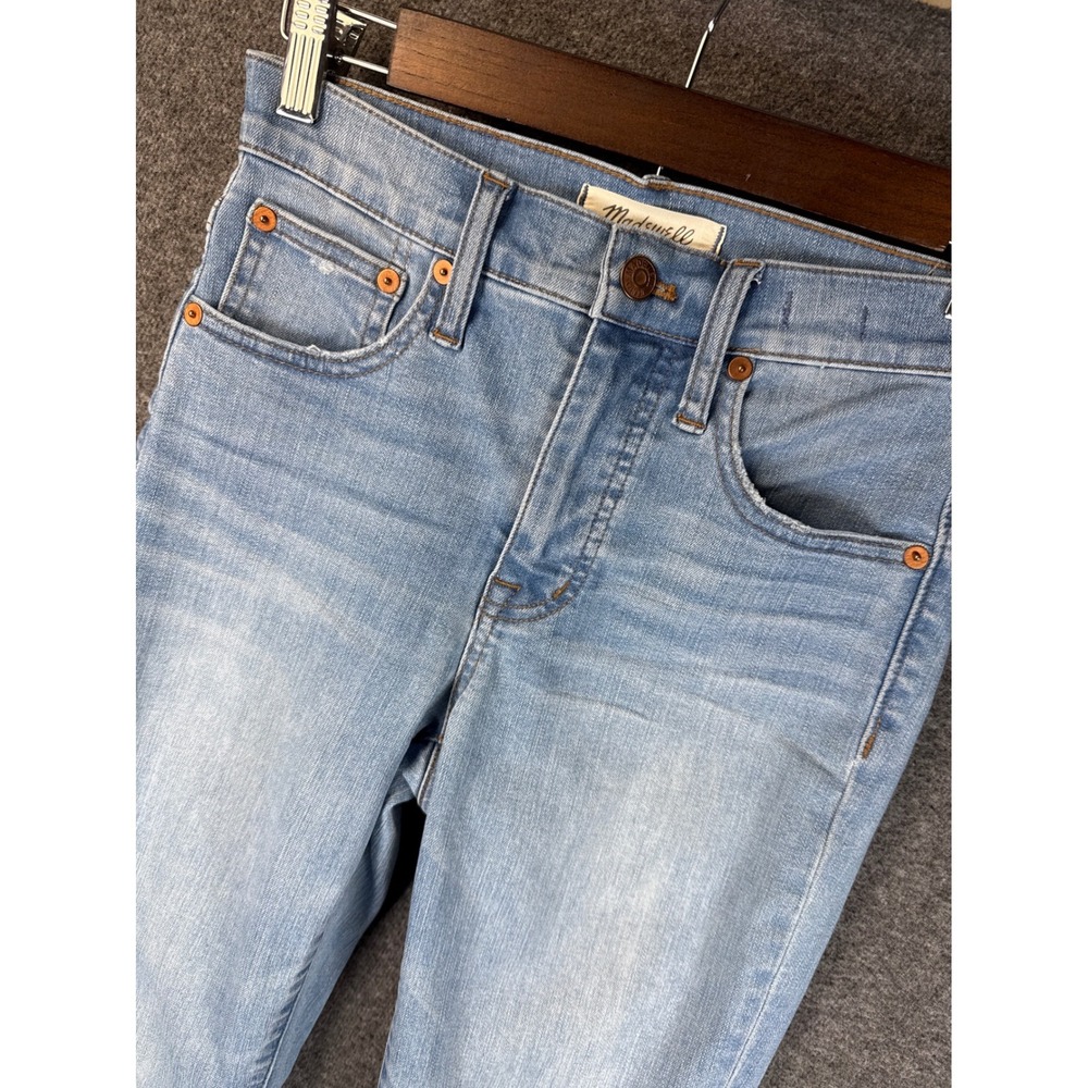 Madewell Cali Demi Boot Jeans Light Wash Womens Size 23 Preppy‎ Night Out Date